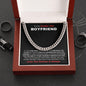 To My Smokin' Hot Boyfriend | Forever & Always | Cuban Link Chain - Gift for Man, Soulmate - ALL4THEGIFTOFIT
