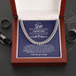 To My Son | You are Strong and Confident | Cuban Link Chain - ALL4THEGIFTOFIT