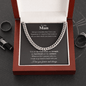To My Man | You are My Strength and My Soulmate | Cuban Link Chain - ALL4THEGIFTOFIT