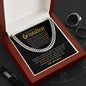 To My Amazing Grandson | Most Amazing Chapters | Love Grandma | Cuban Link Chain - ALL4THEGIFTOFIT