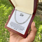 To My Son | I Love You Forever & Always (Cuban Link Chain) - ALL4THEGIFTOFIT