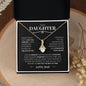 To My Daughter - I Believe In You | Love Dad | Alluring Beauty Necklace - ALL4THEGIFTOFIT