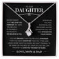To Our Daughter - We Believe In You - Love, Mom & Dad | Alluring Beauty Necklace - ALL4THEGIFTOFIT