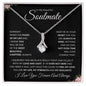 To My Beautiful Soulmate | You are my Life & My Strength | Alluring Beauty Necklace - Gift for Wife, Fiancée, Girlfriend - ALL4THEGIFTOFIT
