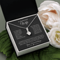 To My Beautiful Wife | Through My Eyes | Alluring Beauty Necklace - Gift for Soulmate - ALL4THEGIFTOFIT