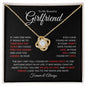 To My Beautiful Girlfriend | My Love, My Best Friend | Love Knot Necklace - ALL4THEGIFTOFIT