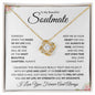 To My Beautiful Soulmate | Always in My Heart | Love Knot Necklace - Gift for Wife, Fiancée, Girlfriend - ALL4THEGIFTOFIT