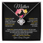Mother | Loved & Forever Treasured | Your Loving Daughter | Love Knot Necklace - ALL4THEGIFTOFIT