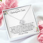 To My Unbiological Sister | Sisters by Heart | Love Knot Necklace - ALL4THEGIFTOFIT