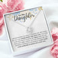 To My Daughter | You Fill My Soul with Joy | Love Knot Necklace - ALL4THEGIFTOFIT