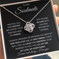 To My SOULMATE | Meeting You Was Destiny | Love Knot Necklace - Gift for Wife, Fiance, Girlfriend - ALL4THEGIFTOFIT