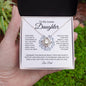 To My Lovely Daughter | My Last Breath - Dad | Love Knot Necklace - ALL4THEGIFTOFIT