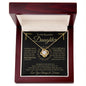 To My Beautiful Daughter | You Are Always In My Heart | Love Knot Necklace - ALL4THEGIFTOFIT