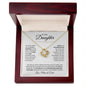 To Our Daughter | All We've Hoped For | Love, Mom & Dad | Love Knot Necklace - ALL4THEGIFTOFIT