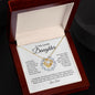 To My Lovely Daughter | My Last Breath - Dad | Love Knot Necklace - ALL4THEGIFTOFIT