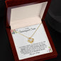 To My Unbiological Sister | Sisters by Heart | Love Knot Necklace - ALL4THEGIFTOFIT