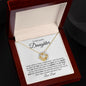 To My Lovely Daughter | You Are My Angel - Dad | Love Knot Necklace - ALL4THEGIFTOFIT