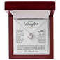 To Our Daughter | All We've Hoped For | Love, Mom & Dad | Love Knot Necklace - ALL4THEGIFTOFIT