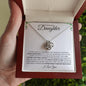 To My Beautiful Daughter | Always Remember That I Love You | Love Knot Necklace - ALL4THEGIFTOFIT