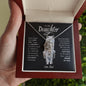 To My Daughter | I Will Always Have Your Back | Love Knot Necklace - ALL4THEGIFTOFIT