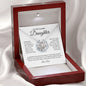 To My Lovely Daughter | My Last Breath - Dad | Love Knot Necklace - ALL4THEGIFTOFIT