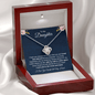 To My Daughter | You Will Always be in My Heart | Love Knot Necklace - ALL4THEGIFTOFIT