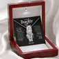 To My Daughter | I Will Always Have Your Back | Love Knot Necklace - ALL4THEGIFTOFIT