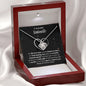 To My Beautiful Soulmate | Always & Forever Yours | Love Knot Necklace - Gift for Wife, Fiance - ALL4THEGIFTOFIT