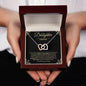 To My Daughter | I Believe In You | Interlocking Hearts Necklace - ALL4THEGIFTOFIT