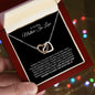 To The Best Mother-In-Law | Lucky and Blessed | Interlocking Hearts Necklace - Gift for Mother's Day, Wedding, Birthday, Holidays - ALL4THEGIFTOFIT
