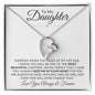 To My Daughter - One of My Most Beautiful Chapters | Forever Love Necklace - ALL4THEGIFTOFIT