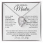 A Mi Adorada Madre - Collar - Regalo para el Día de la Madre, cumpleaños - ALL4THEGIFTOFIT
