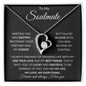 To My Soulmate | My One True Love | Forever Love Necklace - Gift for Wife, Fiance, Girlfriend - ALL4THEGIFTOFIT