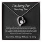 I'm Sorry For Hurting You | Please Forgive Me | Forever Love Necklace - Gift for Wife, Soulmate, Fiancée, Girlfriend - ALL4THEGIFTOFIT
