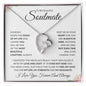 To My Beautiful Soulmate | The Most Beautiful Chapters | Forever Love Necklace - Gift for Wife, Fiancée, Girlfriend - ALL4THEGIFTOFIT
