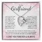 To My Girlfriend | My Love & My Best Friend | Forever Love Necklace - ALL4THEGIFTOFIT