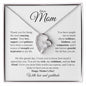 Dear Mom | Most Amazing Mother | Forever Love Necklace - Gift for Mother's Day, Birthday, Holidays, Just Because - ALL4THEGIFTOFIT