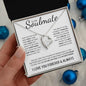 To My Soulmate | Through My Eyes | Forever Love Necklace - Gift for Wife, Fiance, Girlfriend - ALL4THEGIFTOFIT