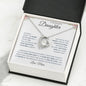 To My Beautiful Daughter | You are Forever in My Heart | Forever Love Necklace - ALL4THEGIFTOFIT