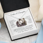 Father & Daughter | Forever Connected At Heart | Forever Love Necklace - ALL4THEGIFTOFIT