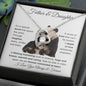 Father & Daughter | Forever Connected At Heart | Forever Love Necklace - ALL4THEGIFTOFIT