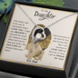 To My Daughter | Proud of You - Dad | Forever Love Necklace - ALL4THEGIFTOFIT