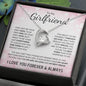 To My Girlfriend | My Love & My Best Friend | Forever Love Necklace - ALL4THEGIFTOFIT