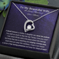 To My Beautiful Wife | In Loving Memory of Your Mother | Forever Love Necklace - ALL4THEGIFTOFIT