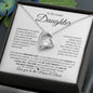 To My Lovely Daughter | You are My Greatest Gift | Forever Love Necklace - ALL4THEGIFTOFIT