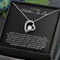To The Best Mother-In-Law | Lucky and Blessed | Forever Love Necklace - Gift for Mother's Day, Wedding, Birthday, Holidays - ALL4THEGIFTOFIT