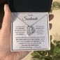 To My SOULMATE | My Life, My Love, My Everything | Forever Love Necklace - Gift for Wife, Fiancee, Girlfriend - ALL4THEGIFTOFIT