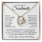 To My Beautiful Soulmate | The Most Beautiful Chapters | Forever Love Necklace - Gift for Wife, Fiancée, Girlfriend - ALL4THEGIFTOFIT