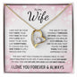 To My Wife | You Were My Missing Piece | Forever Love Necklace - Gift for Soulmate - ALL4THEGIFTOFIT