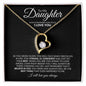 To My Daughter | You are Strong and Confident | Forever Love Necklace - ALL4THEGIFTOFIT